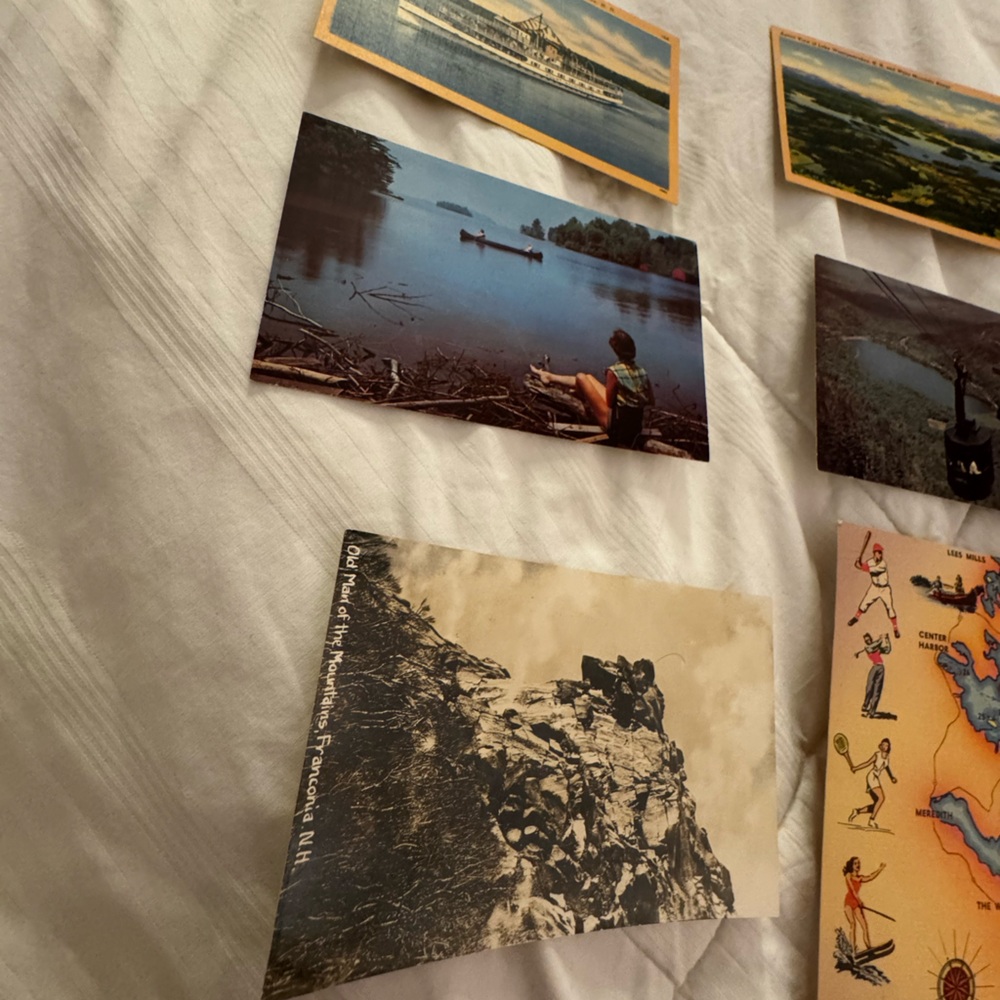 Vintage Postcards New Hampshire Lake Winnipesaukee Nature - Picture 3 of 9